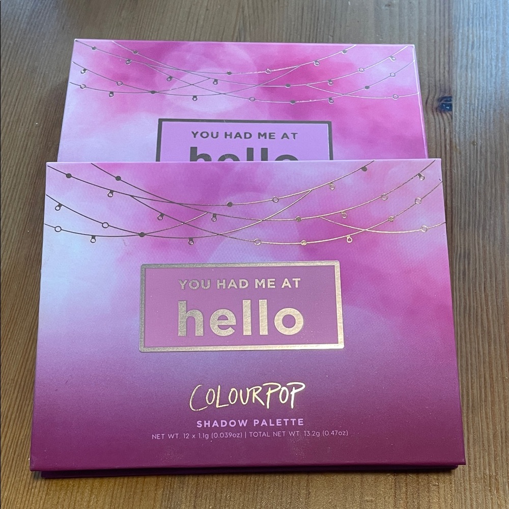 ColourPop Pink Gradient 'You Had Me At Hello' Shadow Palette
